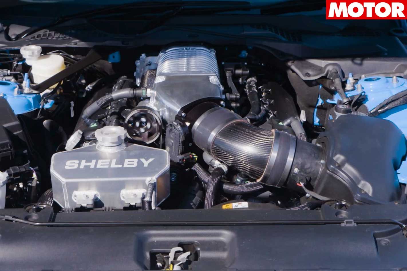 2017 Shelby Super Snake supercharged engine