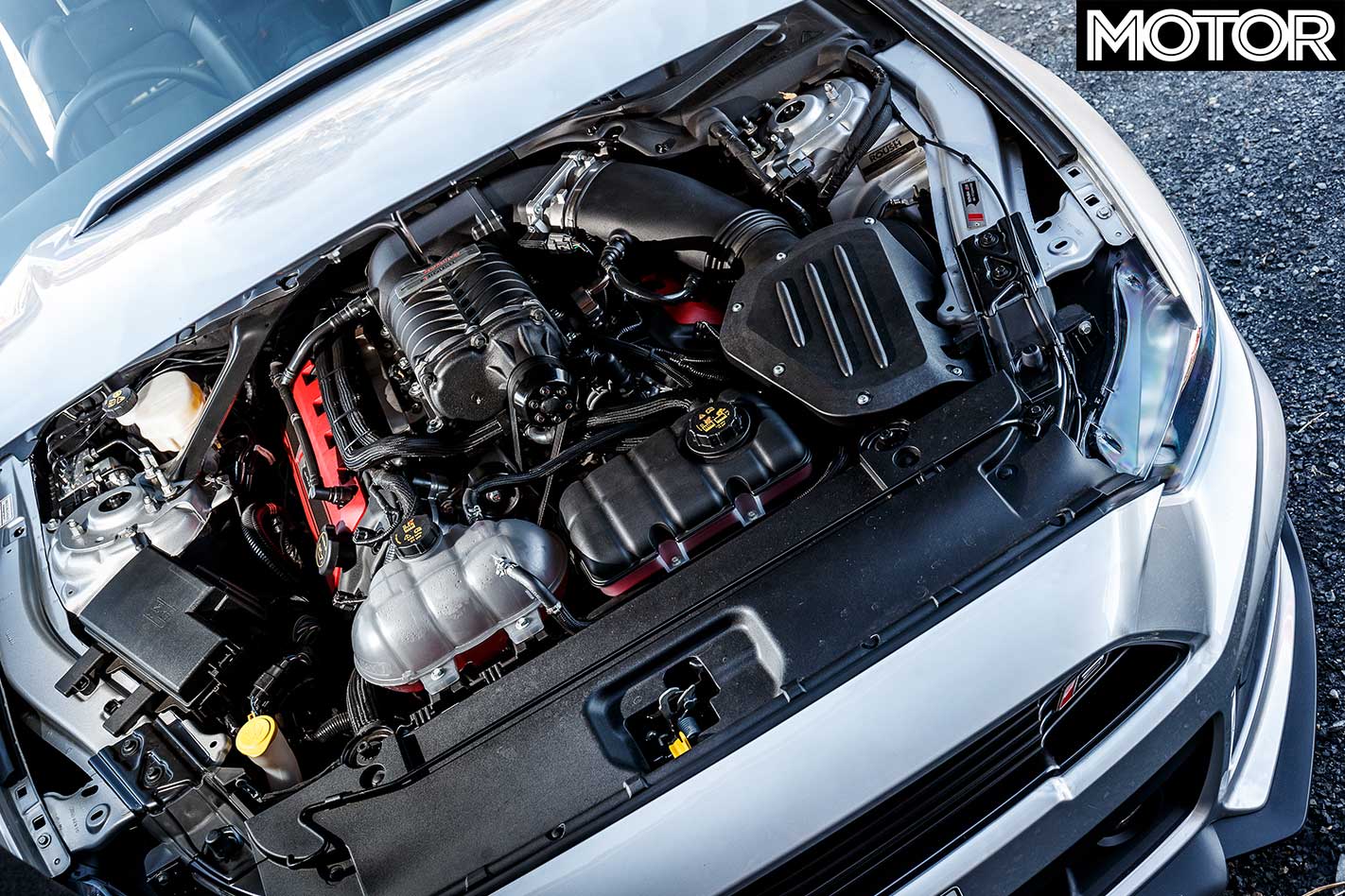 2018 ROUSH Stage Mustang supercharged engine