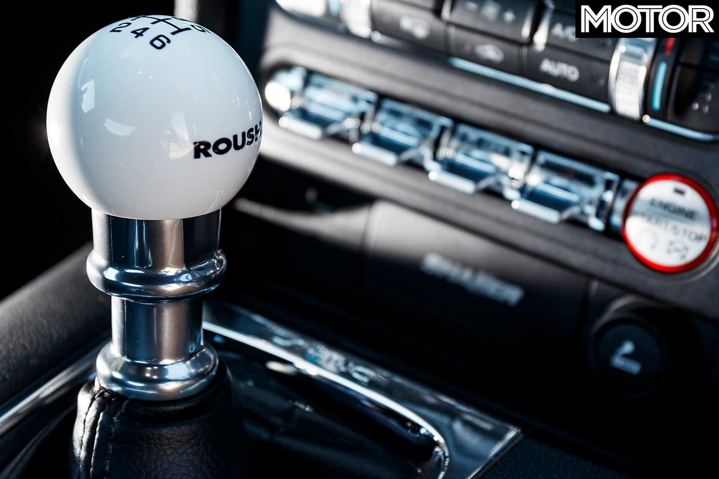 2018 ROUSH Mustang RS3 gearshift