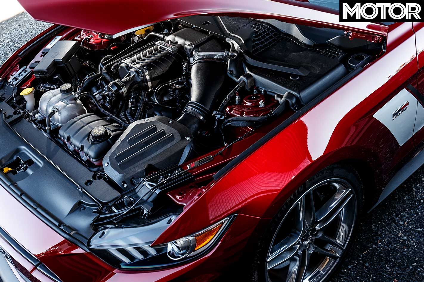 2018 Mustang Motorsport Roush RS3 engine