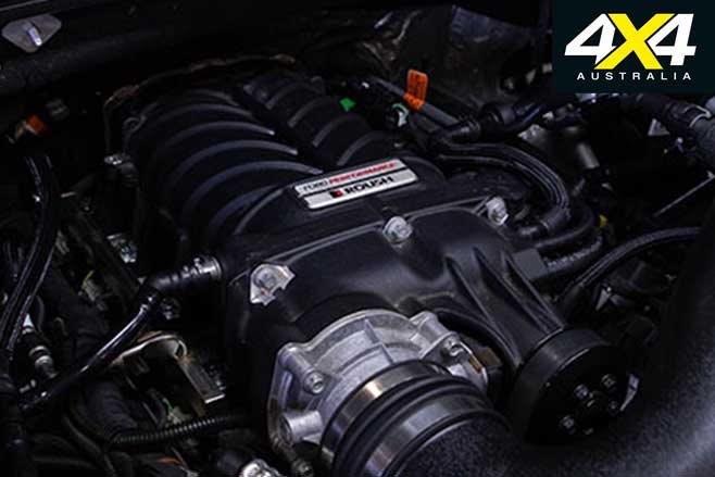 ROUSH F 150 Nitemare supercharged engine