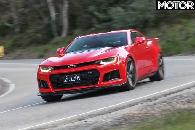 12 2019 Chevrolet Camaro ZL1 handling