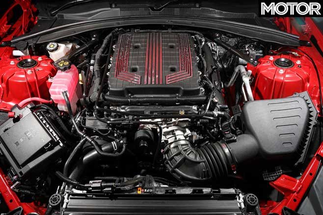 13 2019 Chevrolet Camaro ZL1 engine