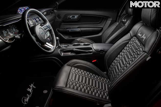 Carroll Shelby Signature Series Ford Mustang interior