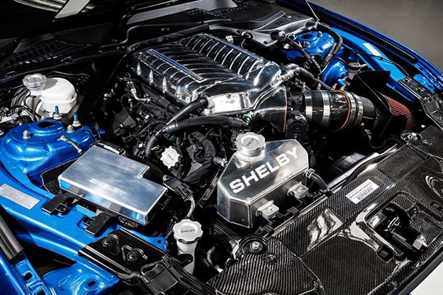 Whipple Supercharger fitted to Ford Mustang 5.0L V8 engine