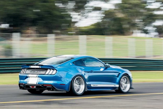 Whipple Supercharged Ford Mustang on track