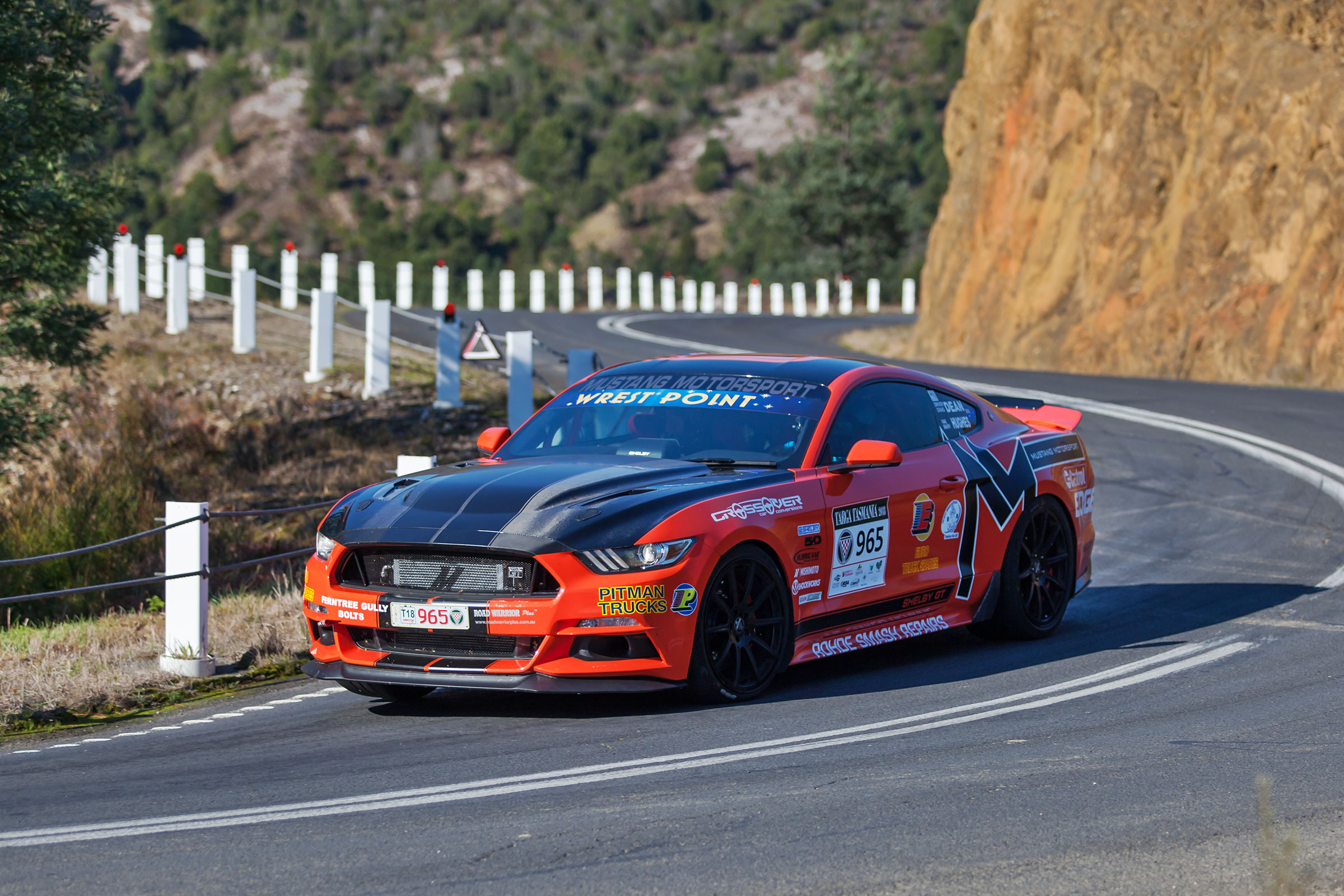 Targa Tasmania 2018 Mustang Motorsport
