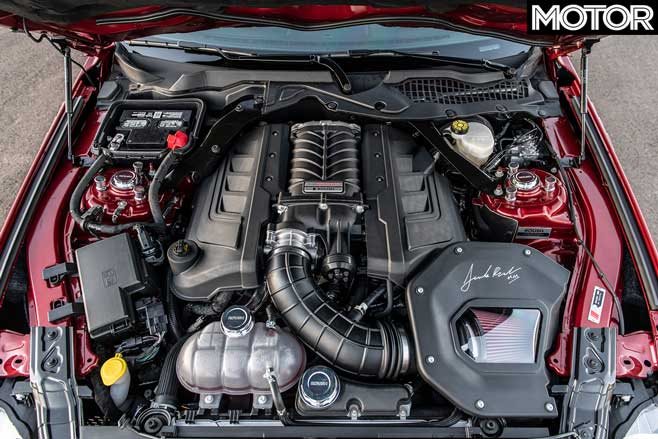 2020 Jack Roush Edition Mustang supercharged engine